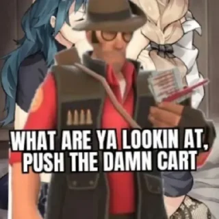 Sticker from Team 2 Fortress
