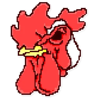 Sticker from Hotline Miami