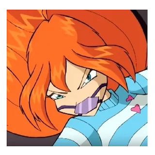 😠 emoji Винкс Telegram sticker 8 of 80