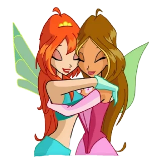 ❤️ emoji феечки винкс by vatruskaa Telegram sticker 21 of 99