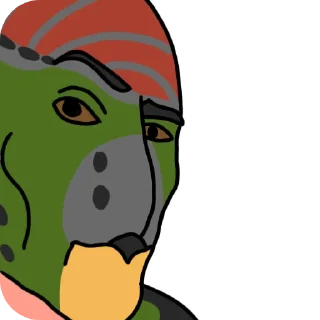 🤔 emoji Дино стикеры Telegram sticker 15 of 109