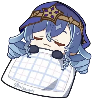 🌌 emoji layla @genshinstickersmari Telegram sticker 14 of 32