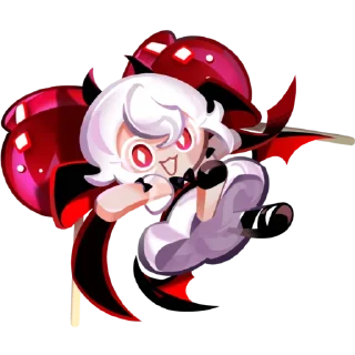 Sticker from Candy Apple Cookie! @cookierunstickersarchiev