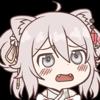 😨 emoji втуберы зло 2 @Akina_speed_stars Telegram sticker 24 of 120