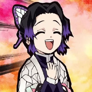 🦋 emoji Shinobu~🦋💞 Telegram sticker 5 of 74