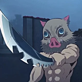 🐗 emoji Иноске Telegram sticker 20 of 30