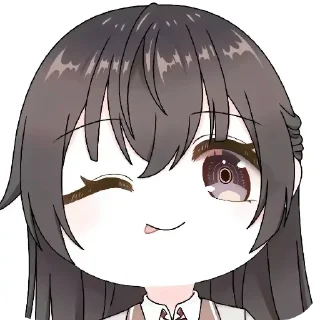 😋 emoji Юки Telegram sticker 9 of 9