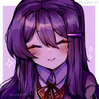 Sticker from Yuri〔 @pivAnSti 〕