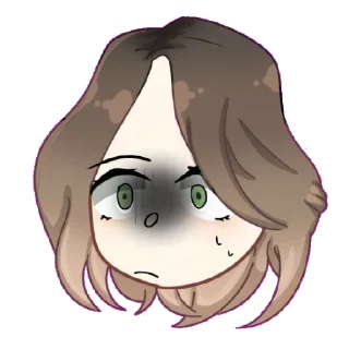 😨 emoji Ульянка 🐝 Telegram sticker 2 of 14