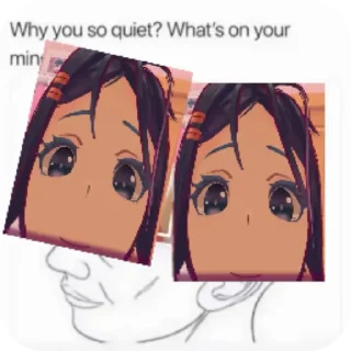 🫠 emoji Мита ван лав Telegram sticker 5 of 87