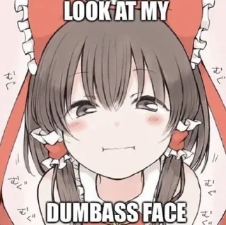 Sticker from Reimu |@DantePizzaEater