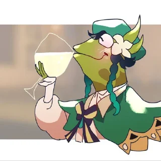 🍸 emoji Genshin Impact Telegram sticker 20 of 43