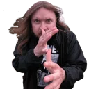 ⛩ emoji Egor Letov Telegram sticker 19 of 20