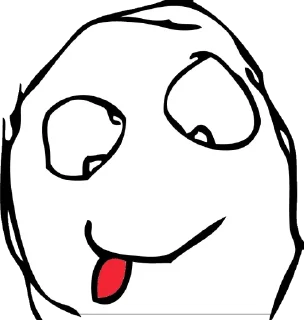 😋 emoji приколы Telegram sticker 19 of 48