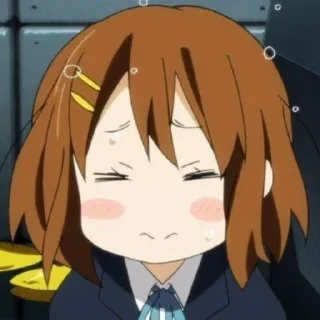 😣 emoji k-on! Telegram sticker 6 of 53
