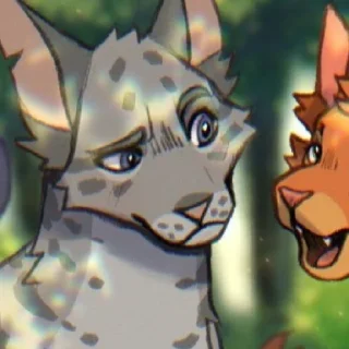 😲 emoji Коты-воители (ﾉ´∀｀*) Telegram sticker 9 of 16