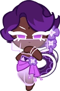 🔮 emoji 🔮  lilac cookie 🔪 Telegram sticker 5 of 17