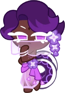🔮 emoji 🔮  lilac cookie 🔪 Telegram sticker 16 of 17