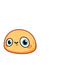 😈 emoji Колобок @FOXDIZIGNERLIFE @dmitrieva_motion Telegram sticker 14 of 25