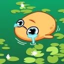 😭 emoji Колобок @FOXDIZIGNERLIFE @dmitrieva_motion Telegram sticker 12 of 25