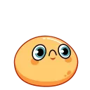 😵 emoji Колобок @FOXDIZIGNERLIFE @dmitrieva_motion Telegram sticker 20 of 25