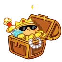 😎 emoji Колобок @FOXDIZIGNERLIFE @dmitrieva_motion Telegram sticker 18 of 25