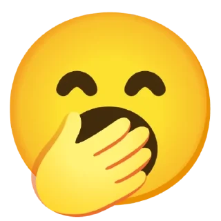 😄 emoji 🥱 Telegram sticker 1 of 100