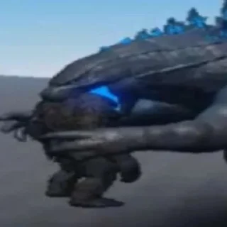 Sticker from Gojira 2 (remake)