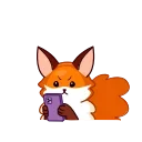 Sticker from Red Fox