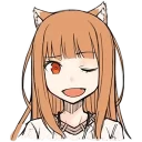 😃 emoji Holo stickers (Ayakura Juu) Telegram sticker 8 of 14