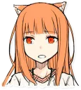 😒 emoji Holo emote RW Telegram sticker 5 of 13