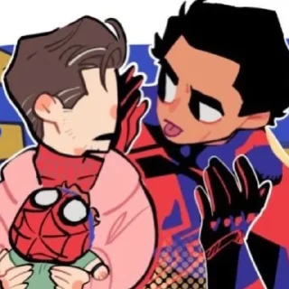 😶 emoji Miguel O’Hara Telegram sticker 23 of 35