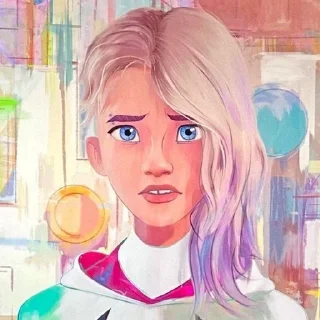💌 emoji Spider Gwen / @Earth_928 Telegram sticker 18 of 50
