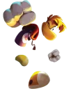 👊 emoji Rayman Telegram sticker 2 of 10