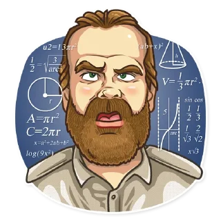 😲 emoji Stranger Things Telegram sticker 24 of 25