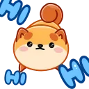 ✋ emoji Crazy Donut @IMG2D Telegram sticker 11 of 22