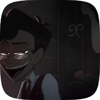🎞️ emoji БОЛЬШЕ ⇨ @CLOOBHUB АЛАСТОР ОТЕЛЬ ХАЗБИН ALASTOR ТГ Telegram sticker 16 of 30