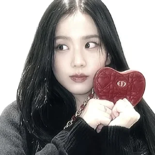❤ emoji jisoo from sushi stickers Telegram sticker 19 of 30