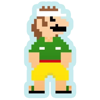 👾 emoji Mario Telegram sticker 2 of 86