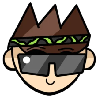 😎 emoji Чел Telegram sticker 8 of 8