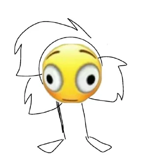 😳 emoji Пушистик Telegram sticker 6 of 19