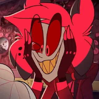 😁 emoji Hotel Hazbin Telegram sticker 6 of 21