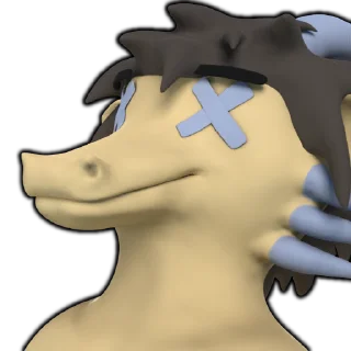 🗣 emoji Teco the Kobold Animated  |  @Architector_4 Telegram sticker 14 of 37