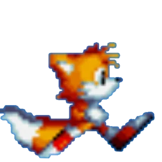 ➡️ emoji Тейлз! (Соник Мания) Telegram sticker 17 of 110