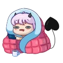 🥱 emoji chpic.su • @Premium_Stikers | Чиби Алекса Telegram sticker 10 of 52