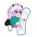 🥰 emoji chpic.su • @Premium_Stikers | Чиби Алекса Telegram sticker 13 of 52