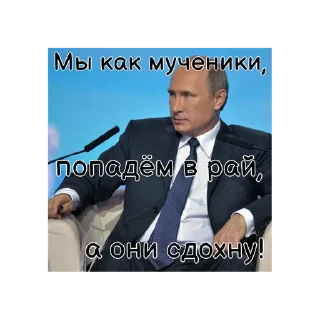 🇷🇺 emoji Путин КРАШ❤️ Telegram sticker 15 of 30