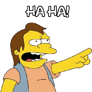 😝 emoji The Simpsons (@dailystkrbot) Telegram sticker 12 of 50