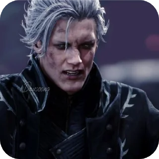 ✋ emoji DMC AN_Dark Vergil Telegram sticker 15 of 94