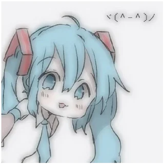 🍔 emoji °•Мику°• Telegram sticker 18 of 30